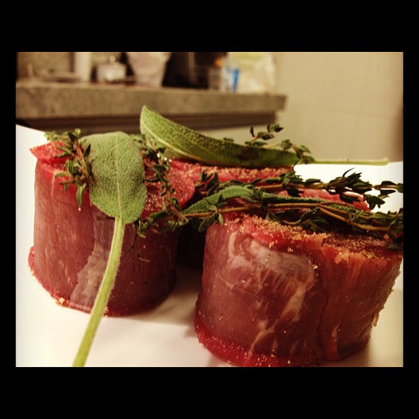 Temperando os Filets Temperando os Filets