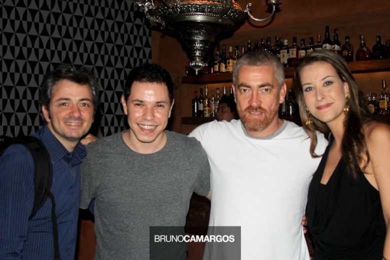 Bruno Camargos, Felipe Rameh, Alex Atala e Cristina Chiodi