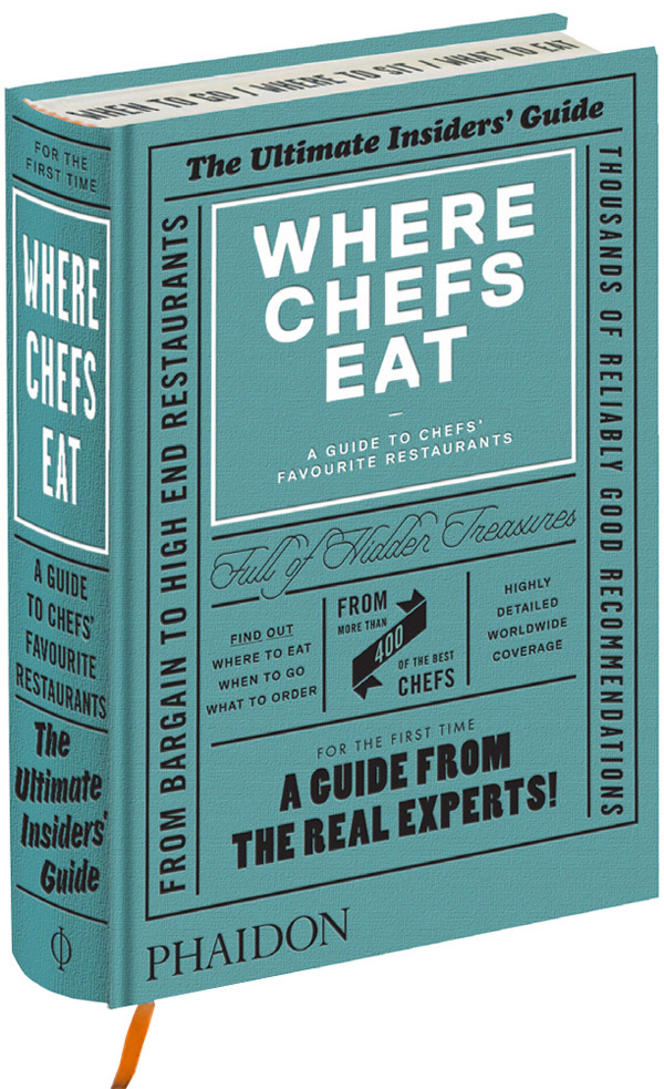 Where Chefs Eat - Livro Guia de Gastronomia