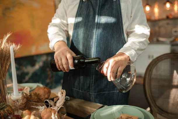 Taça de vinho de cristal para vinho tinto